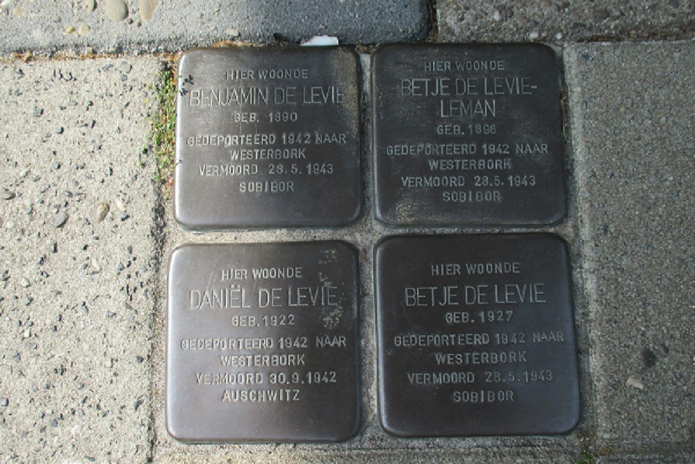 Stolpersteine Feiko Clockstraat 133