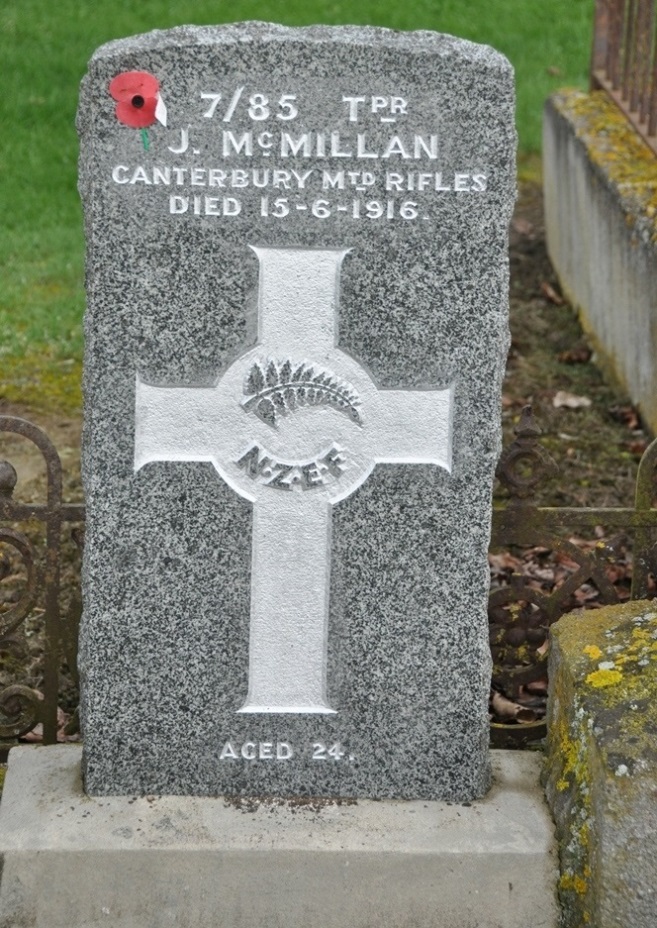 Commonwealth War Grave Waitahuna Cemetery #1