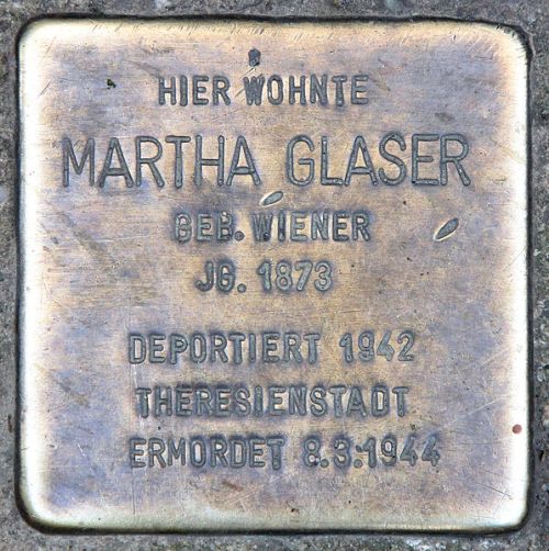 Stolperstein Wielandstrae 13 #1