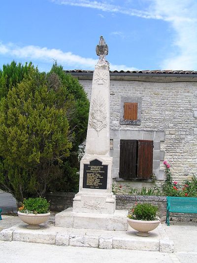 War Memorial Rparsac