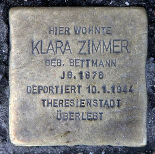 Stolperstein Karl-Marx-Straße 26