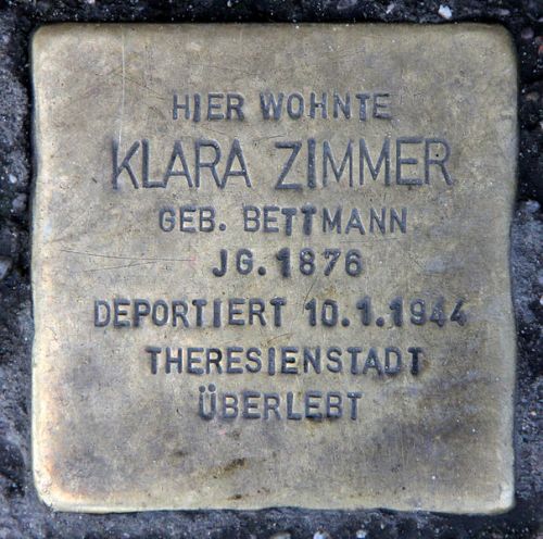 Stolperstein Karl-Marx-Strae 26