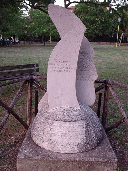 Monument Vredesmissies Passo Corese