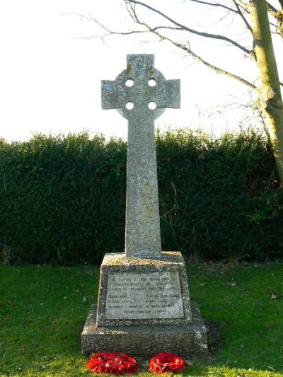 Oorlogsmonument Kingston Lisle