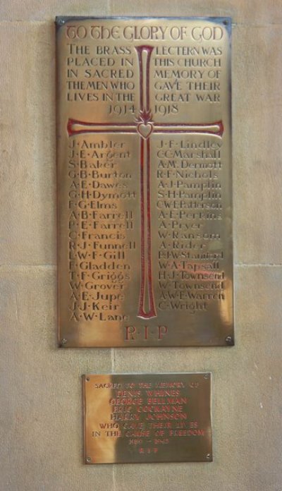 War Memorial St. Michael and All Angels Church #1