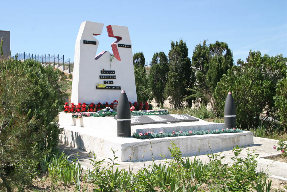 Mass Grave Soviet Soldiers Coastal Battery 35 