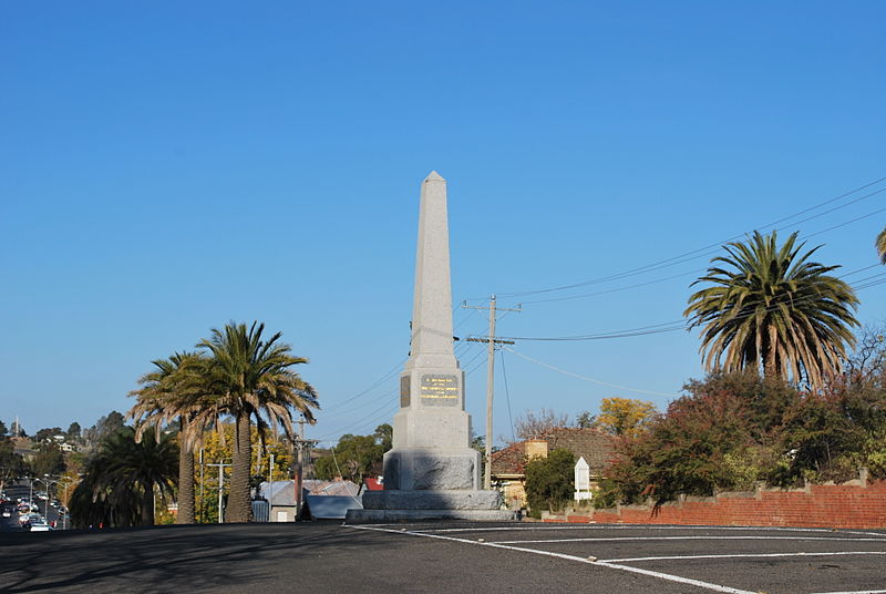 Monument Boerenoorlog Castlemaine