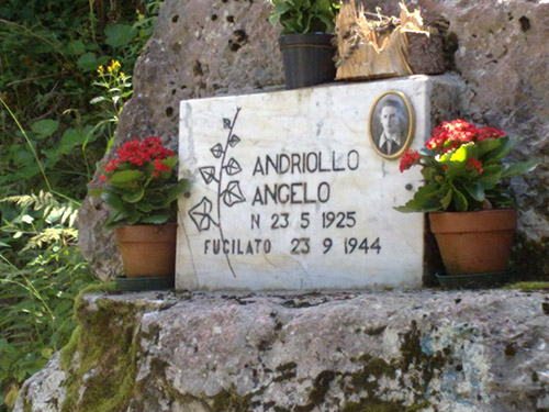 Memorial Stone Andriollo Angelo #1