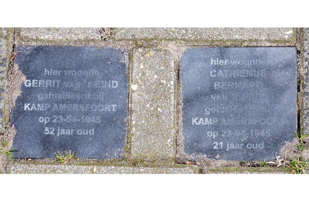 Memorial Stones Snouckaertlaan 28 (now 70) #1