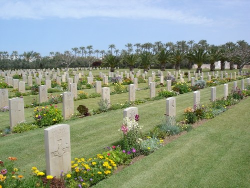 Commonwealth War Cemetery Deir el Belah