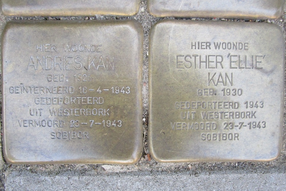 Stolpersteine Danie Theronstraat 21 I #3