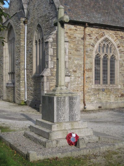 Oorlogsmonument Illogan #1