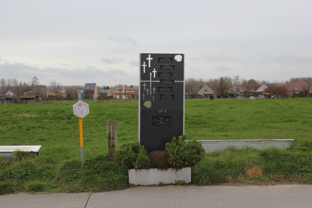 Oorlogsmonument Burgerslachtoffers Buggenhout Opstal #1