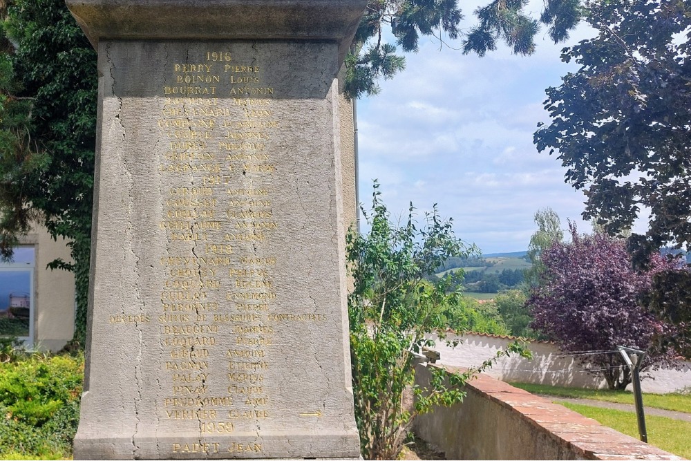 Oorlogsmonument Rozier-en-Donzy #3