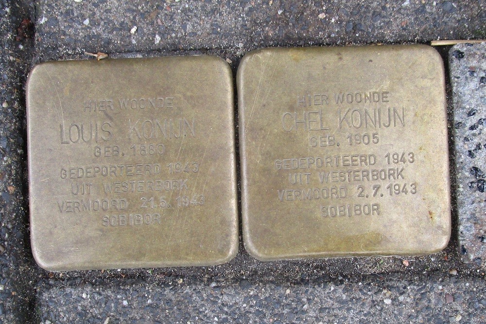 Stolpersteine Koningin Wilhelminalaan 405a