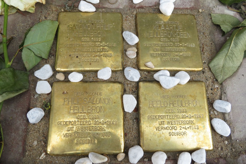 Stolpersteine Turfpoortstraat 45 #1