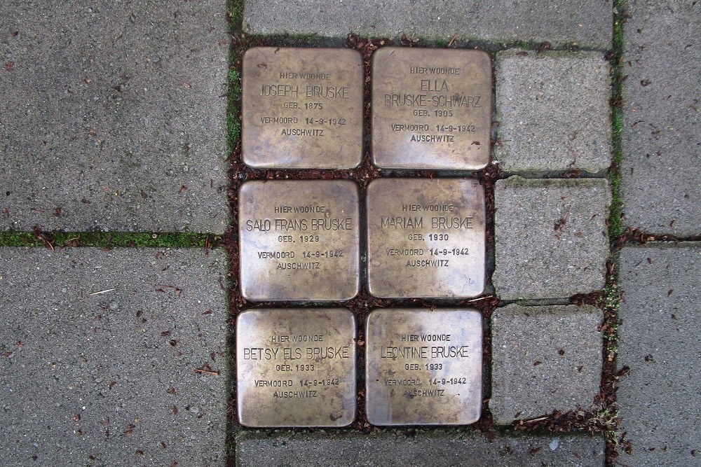 Stolpersteine Concertgebouwplein 21