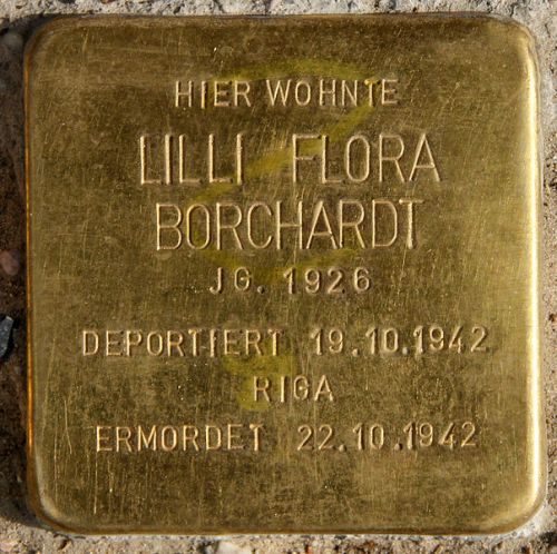 Stolpersteine Pallasstrae 12 #5