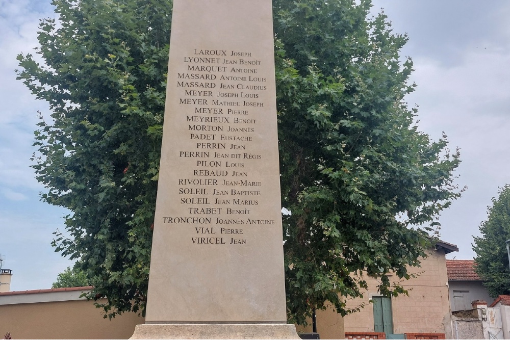 Oorlogsmonument Andrézieux-Bouthéon #3