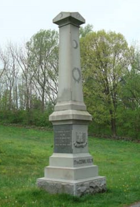 17th Connecticut Infantry Monument #1