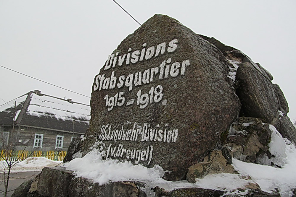 Memorial 75. Divisions Stabsquartier 1915-1918