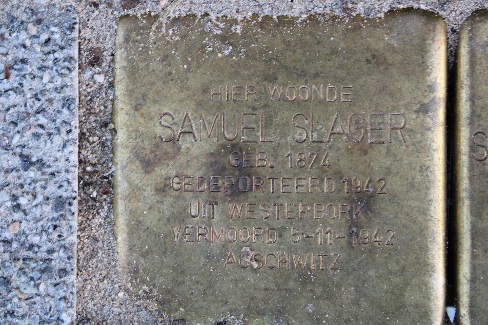 Stolpersteine Claes de Vrieselaan 38 #2