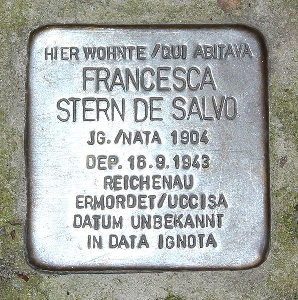 Stolpersteine Piazza Steinach 4 #2