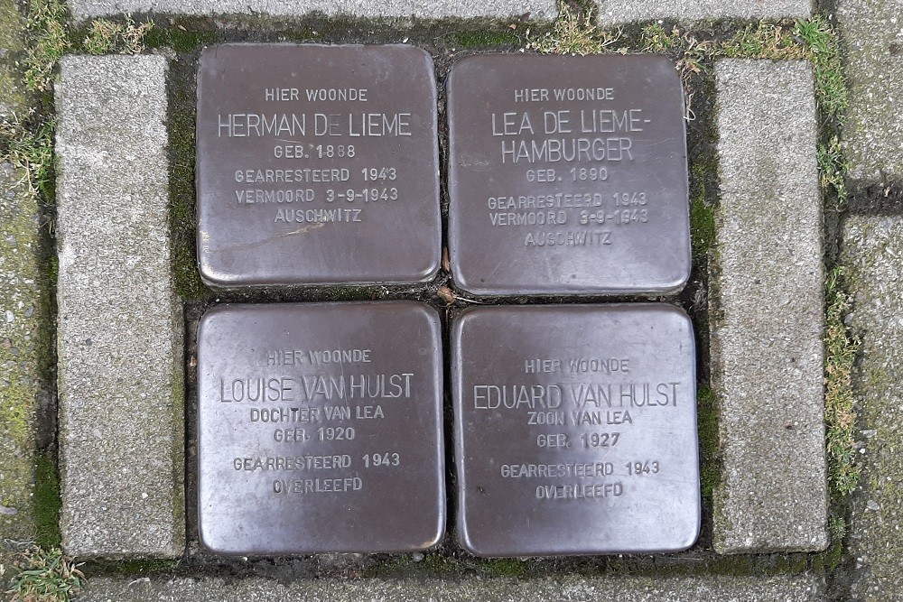 Stolpersteine Fokke Simonszstraat 14