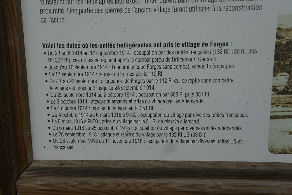 Verwoest Dorp Forges-sur-Meuse #5
