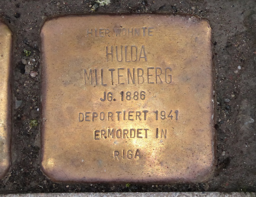 Stumbling Stones Maximilianstraße 38 #3