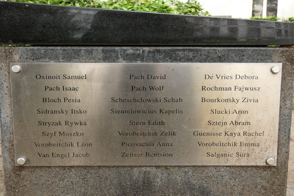 Michael Lustig Holocaust monument Gent #5