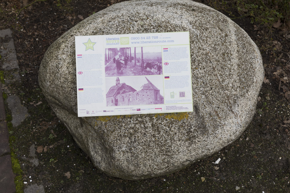 Liberation Route Marker 118: Refugee