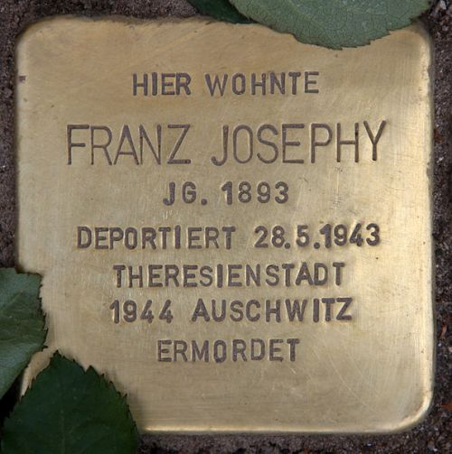 Stolpersteine Fasanenstrae 54 #2