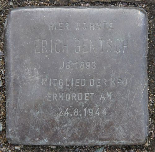 Stolperstein Markgrafendamm 10 #1