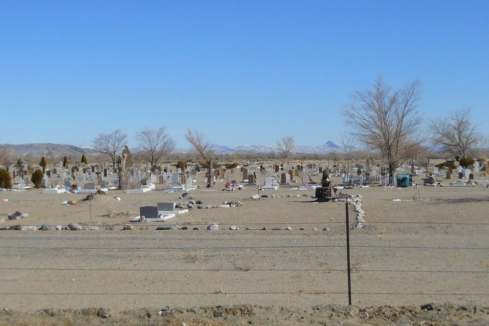 American War Grave Schurz Paiute Indian Cemetery #2