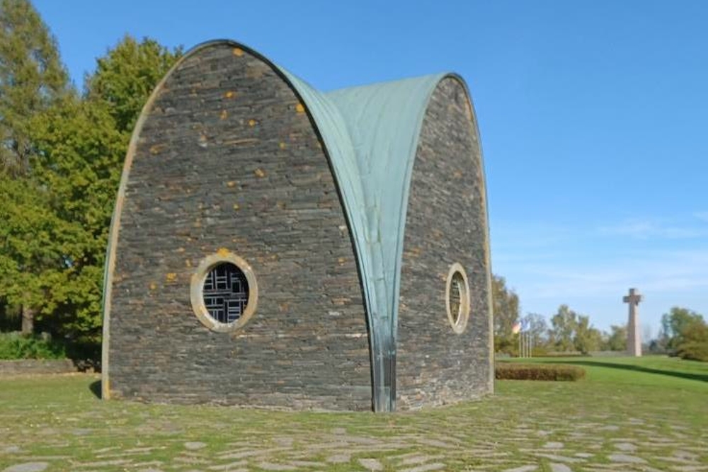 Chapel & War Memorial German Cemetery Noyers-Pont-Maugis