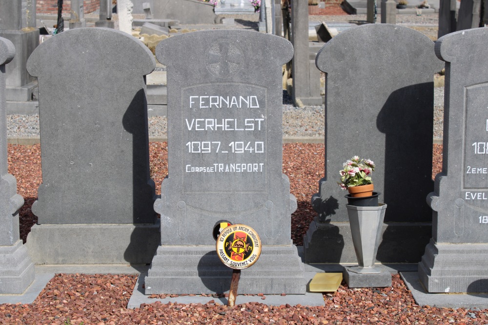 Belgische Oorlogsgraven Grand-Rosire #1