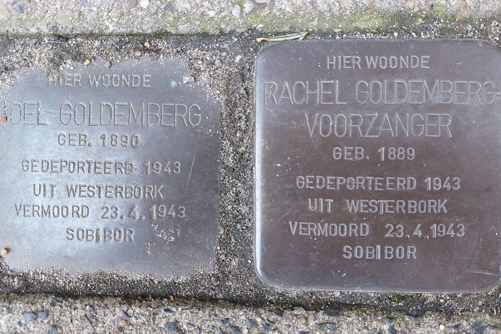 Stolpersteine Burgemeester Meineszlaan 23b