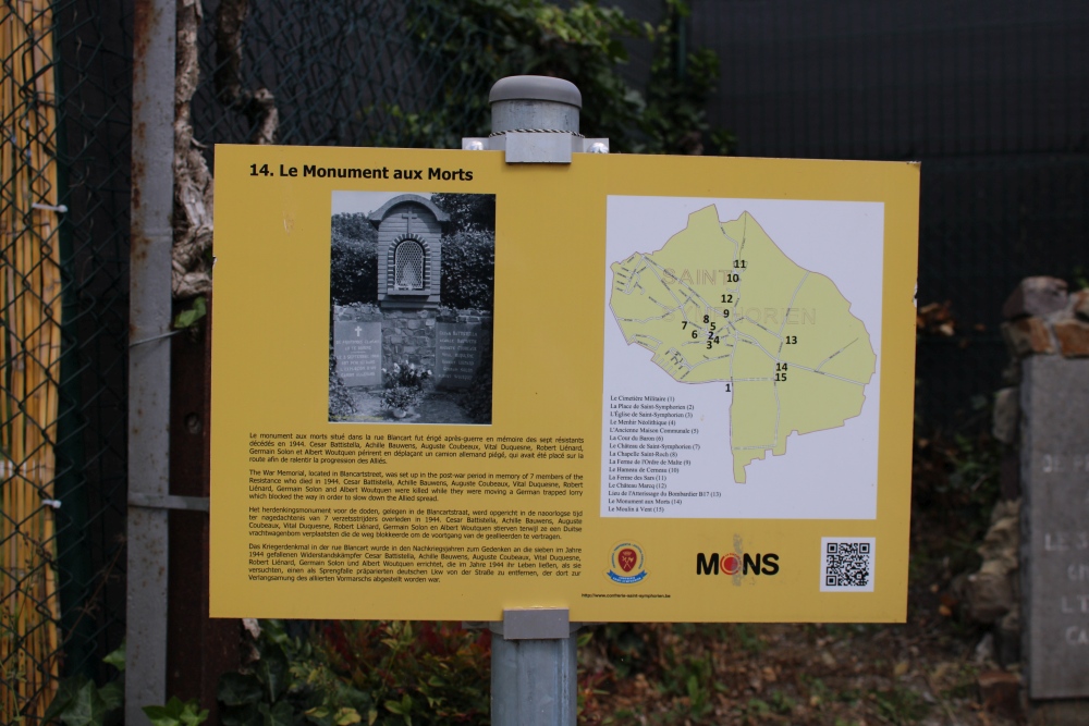 Oorlogsmonument Saint-Symphorien #5