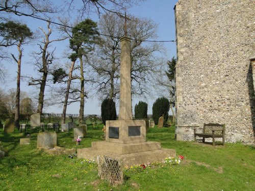 War Memorial Ashby St. Mary #1