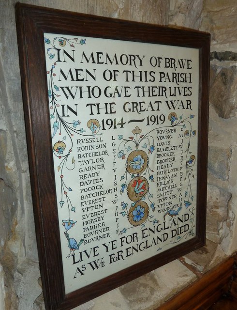 War Memorial St. Mary Church #1