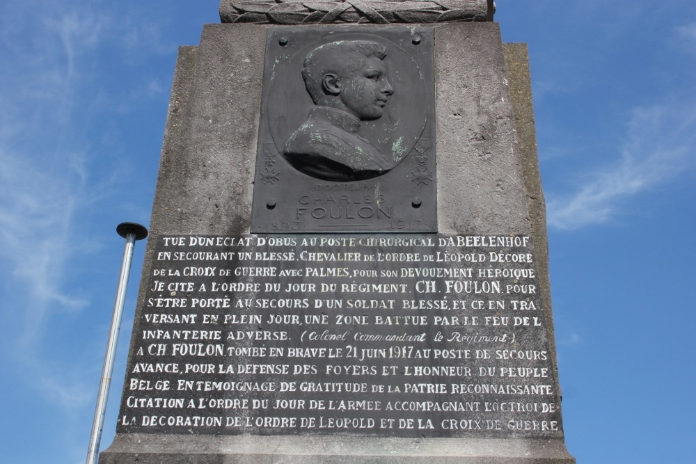Gedenkteken Charles Foulon Saint-Léger