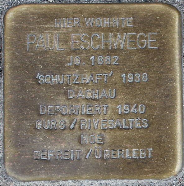 Stolpersteine Knigstrae 57