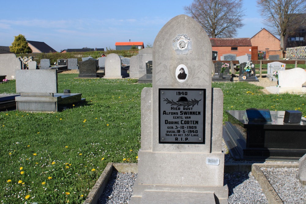 Belgische Oorlogsgraven Schoonderbuken	