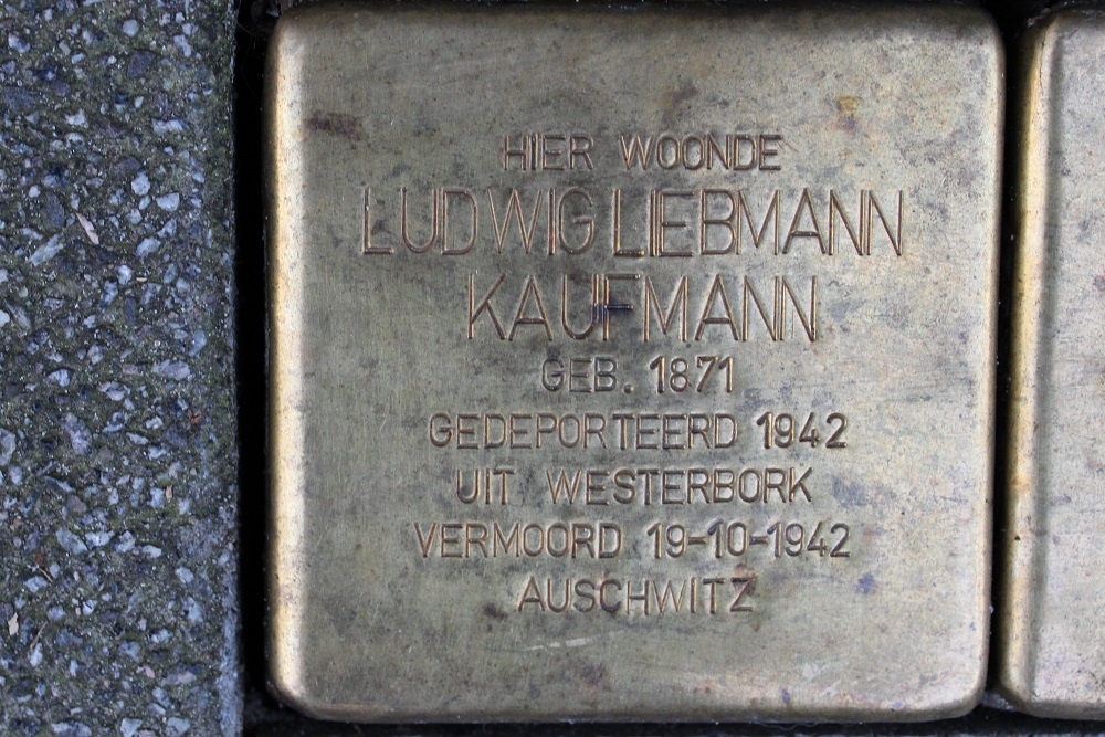 Stolpersteine Sourystraat 29 #2