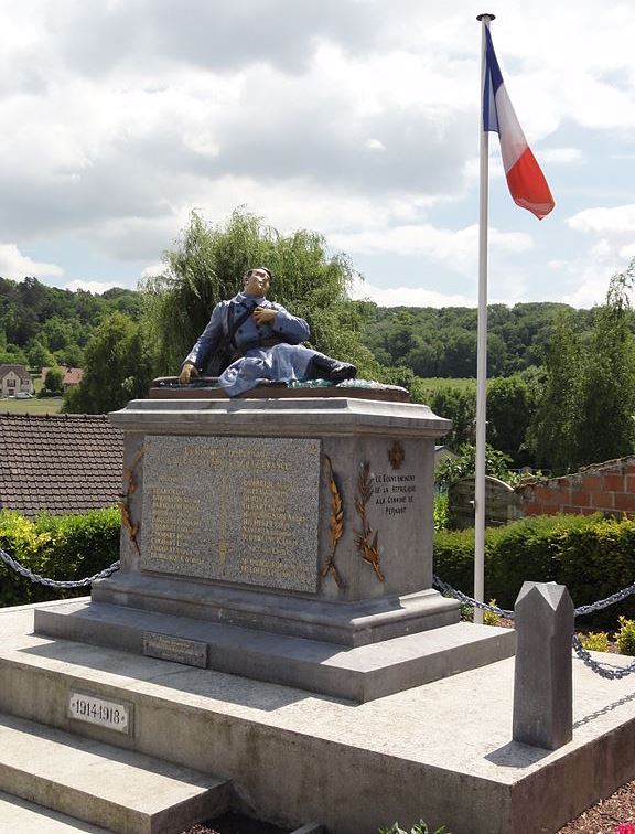 Monument Eerste Wereldoorlog Pernant