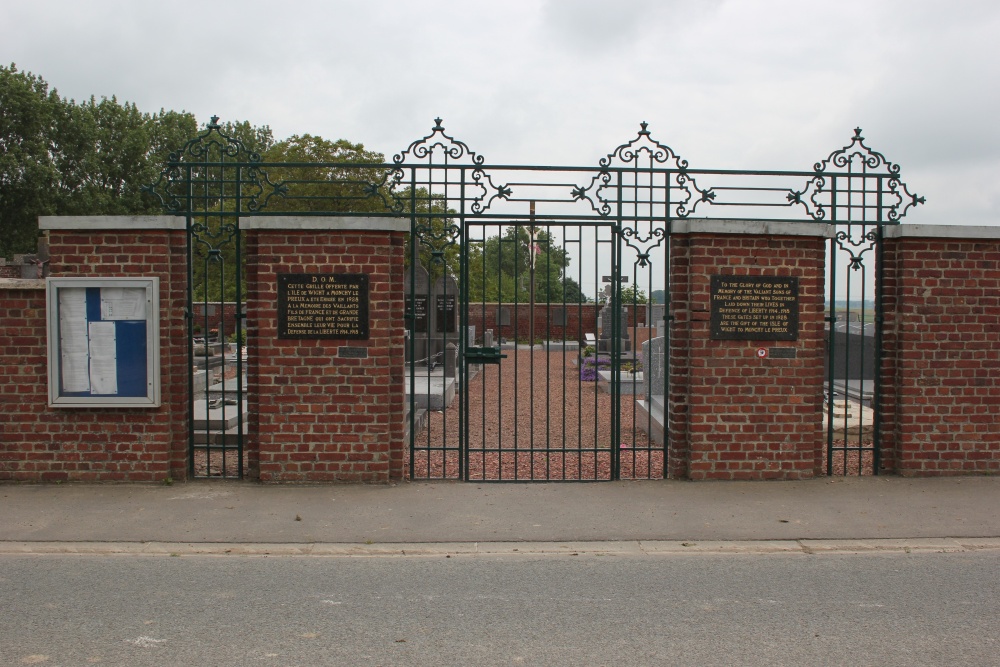 Gates Communal Cemetery Monchy-le-Preux #1
