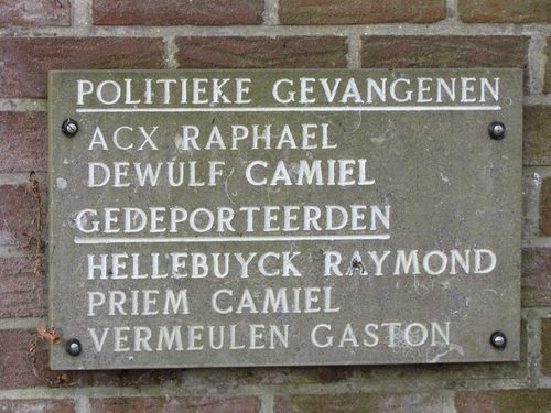 Memorials Second World War Izegem #4