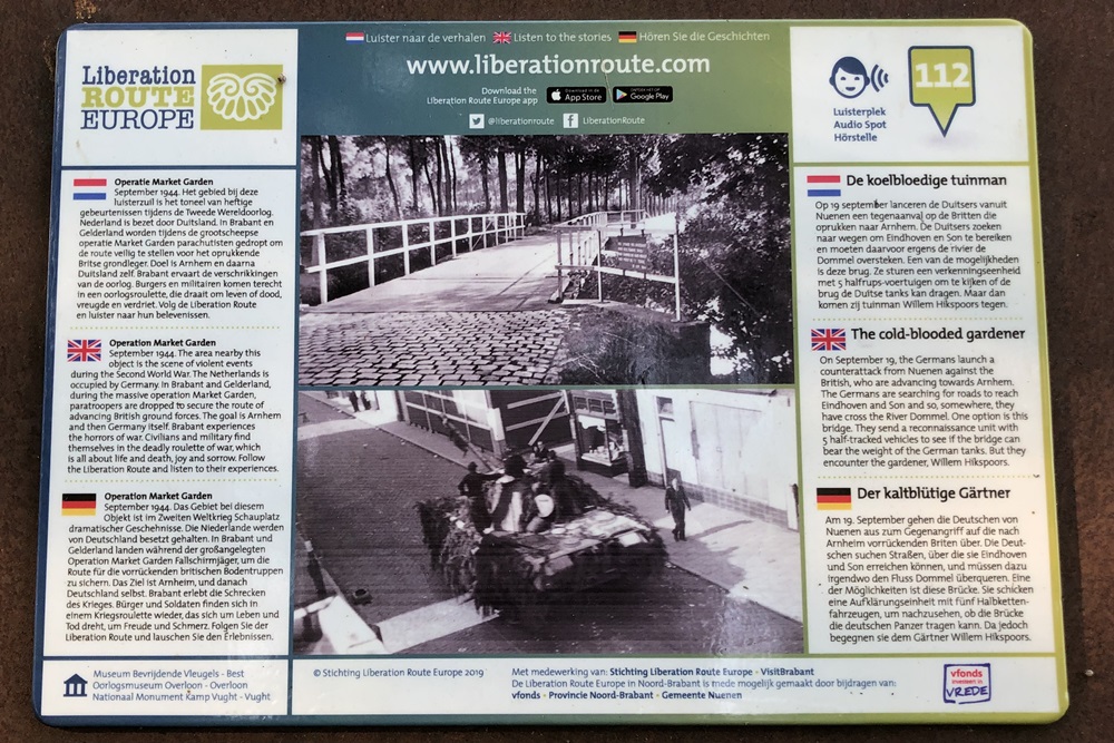 Liberation Route Marker 112: The cold-blooded gardener #2