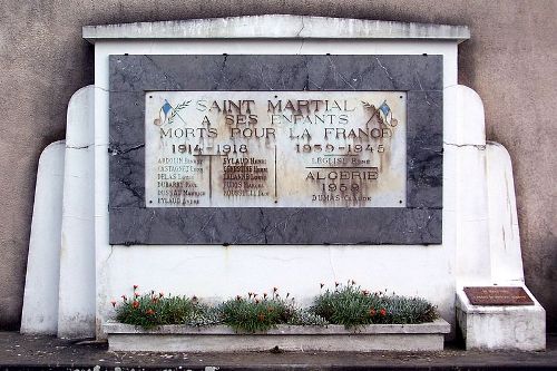 Oorlogsmonument Saint-Martial